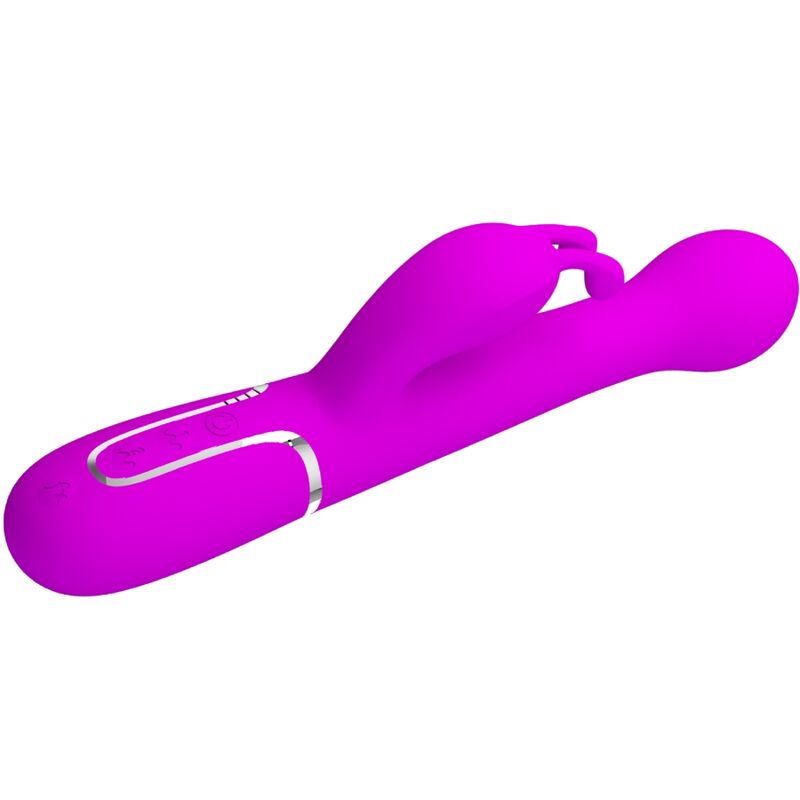DEJON VIBRADOR RABBIT 3 EM 1 MULTIFUNÇÕES ROXO - PRETTY LOVE
