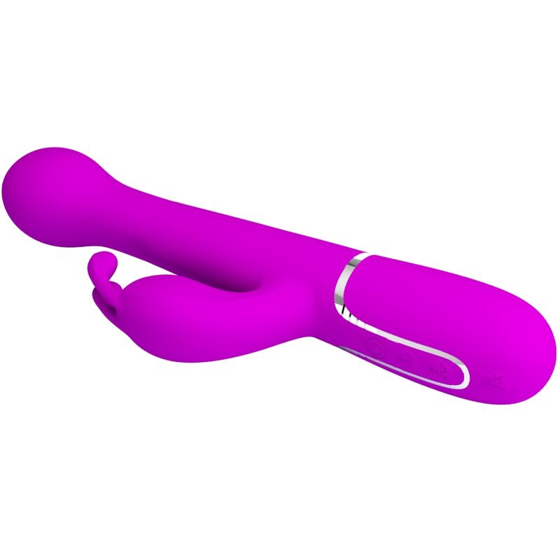 DEJON VIBRADOR RABBIT 3 EM 1 MULTIFUNÇÕES ROXO - PRETTY LOVE