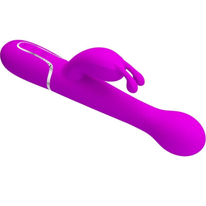 DEJON VIBRADOR RABBIT 3 EM 1 MULTIFUNÇÕES ROXO - PRETTY LOVE