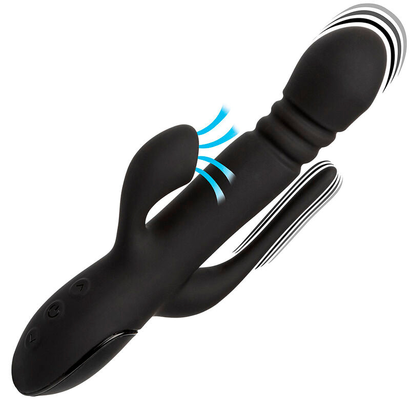 CALEXOTICS - VIBRADOR TRIPLE EUPHORIA PRETO