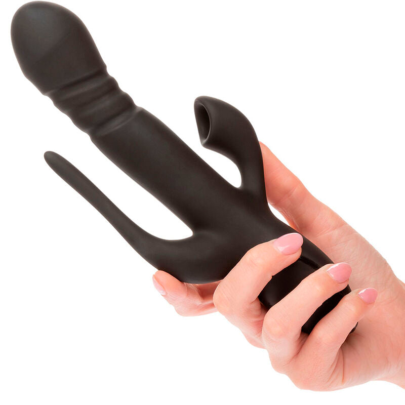 CALEXOTICS - VIBRADOR TRIPLE EUPHORIA PRETO