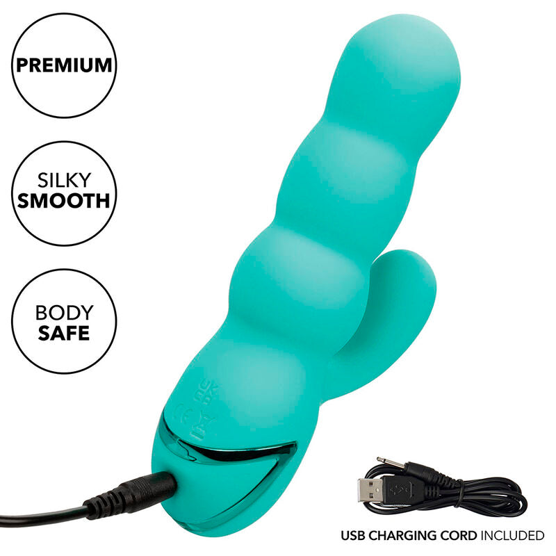 CALEXOTICS - DEL MAR DIVA VIBRADOR RABBIT VERDE ÁGUA BY CALIFORNIA DREAMING