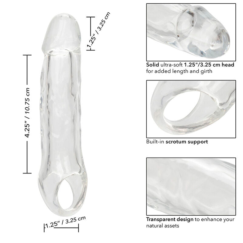 CALEXOTICS - EXTENSIÓN PERFORMANCE MAXX CLEAR 5,5 TRANSPARENTE
