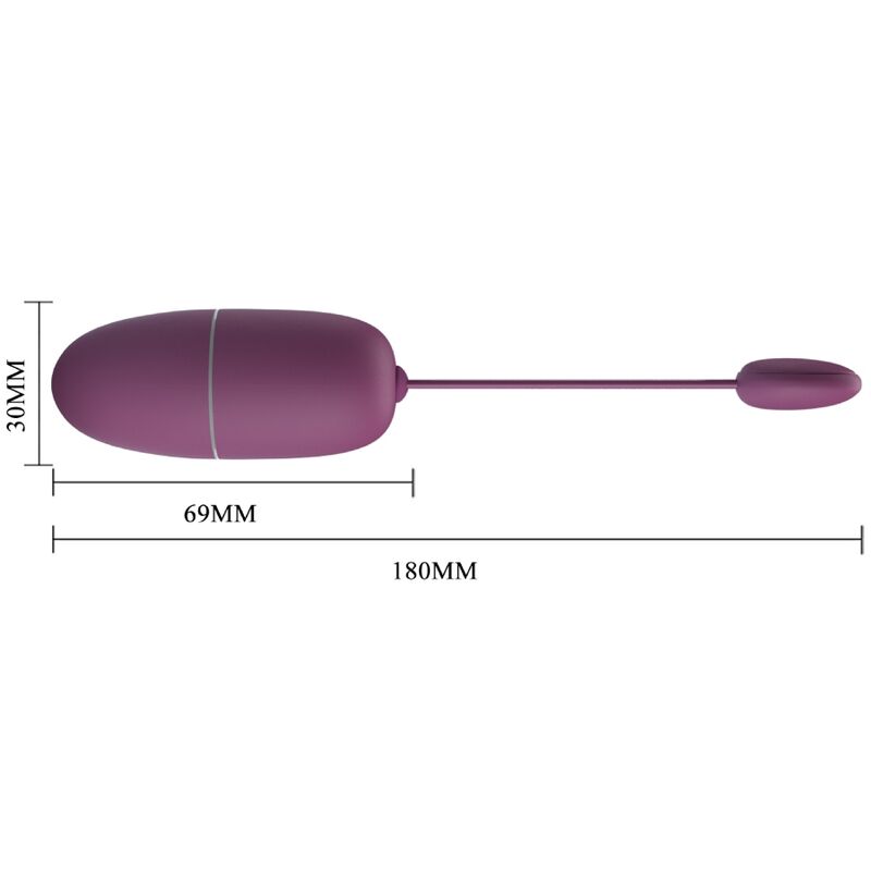 PRETTY LOVE - NYMPH OVO VIBRADOR CONTROLADO POR APP LILÁS