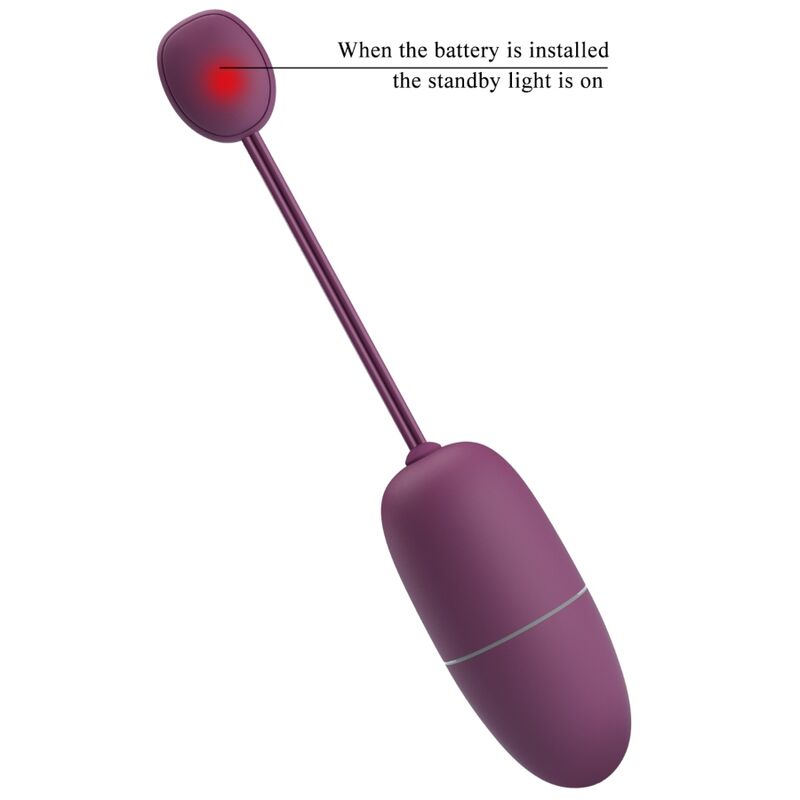 PRETTY LOVE - NYMPH OVO VIBRADOR CONTROLADO POR APP LILÁS