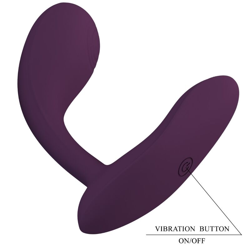 Aplicación Pretty Love - Baird G-Spot 12 Vibrações Recarregável Lila
