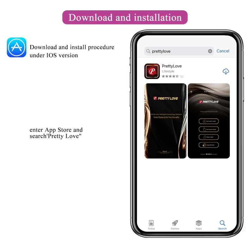 PRETTY LOVE - FISHERMAN OVO VIBRADOR LILÁS CONTROLADO POR APP