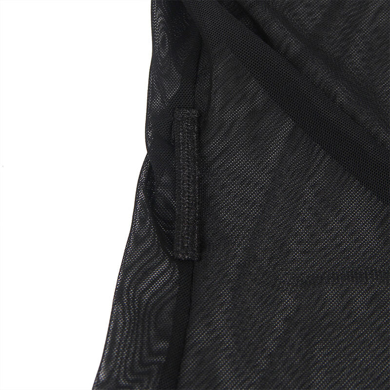 SUBBLIME - KIMONO TRANSPARENTE COM DETALHE EM RENDA PRETO S/M