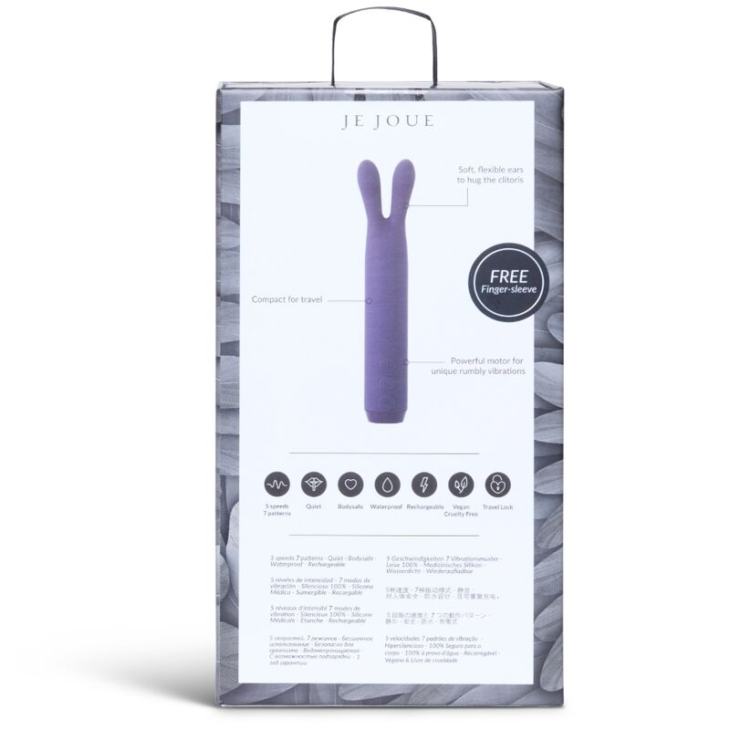 JE JOUE - BULLET VIBRADOR COELHO LILÁS - Sex Shop Sexy