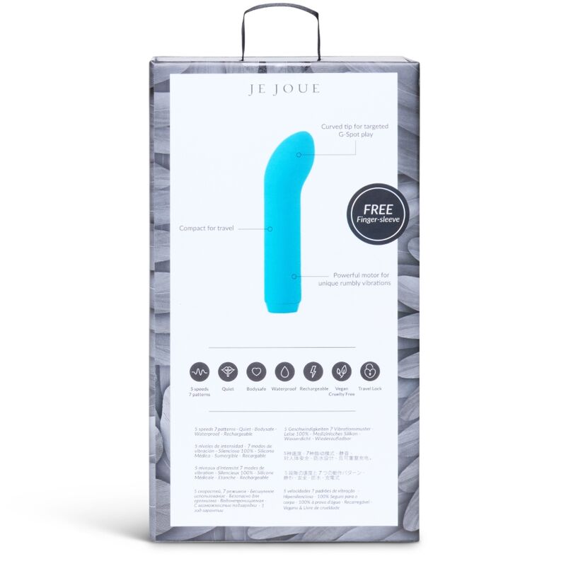 JE JOUE - VIBRADOR PUNTO G BALA TEAL