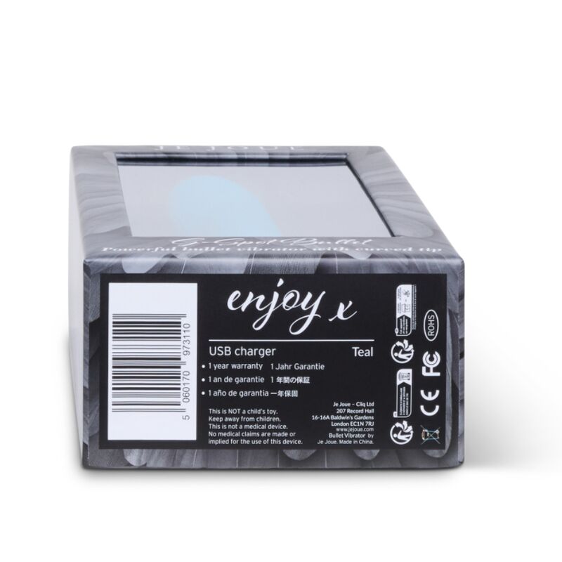 JE JOUE - VIBRADOR PUNTO G BALA TEAL