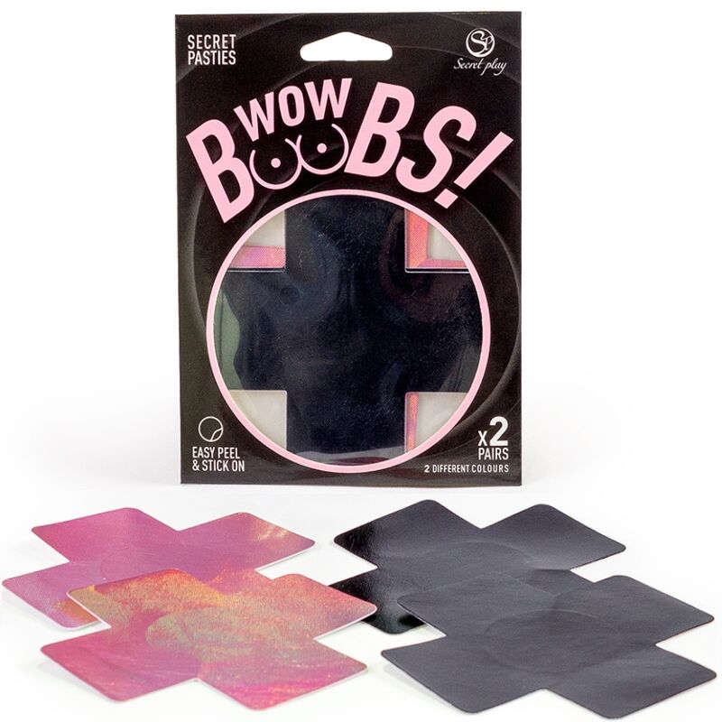 SECRET PLAY - WOW BOOBS! CUBRE MAMILOS X