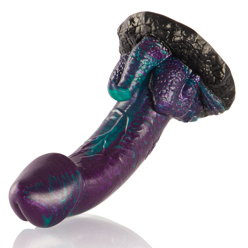 EPIC - BASILISK DILDO DUPLO PRAZER ESCAMOSO TAMANHO PEQUENO