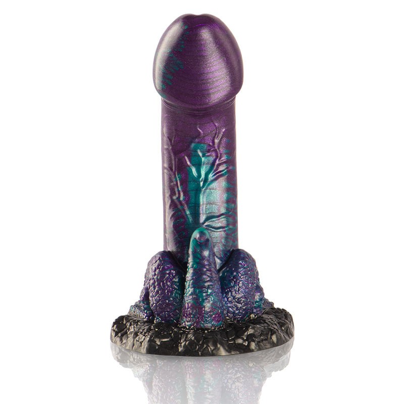 EPIC - BASILISK DILDO DUPLO PRAZER ESCAMOSO TAMANHO PEQUENO