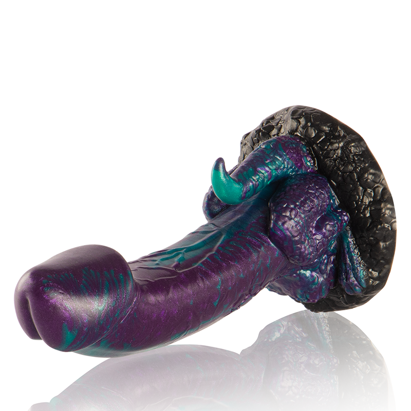 EPIC - BASILISK DILDO DUPLO PRAZER ESCAMOSO TAMANHO PEQUENO