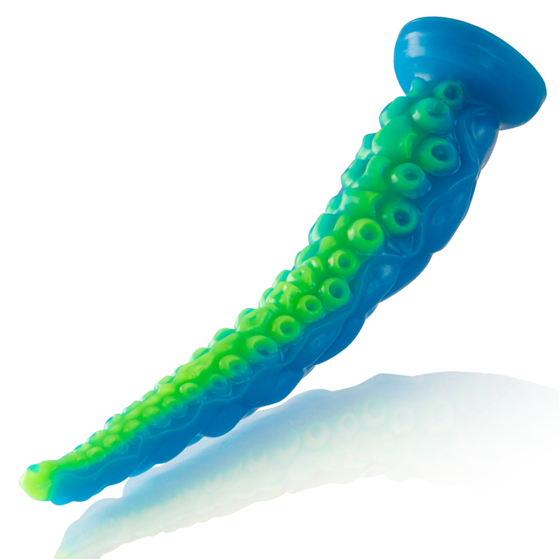 EPIC - SCYLLA DILDO TENTÁCULO FINO FLUORESCENTE TAMANHO GRANDE