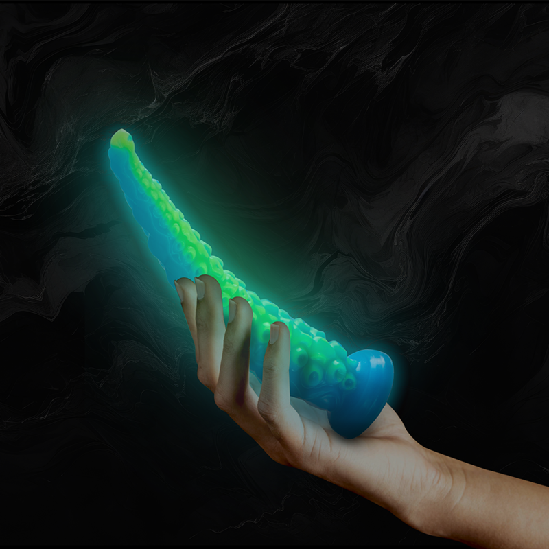 EPIC - SCYLLA DILDO TENTÁCULO FINO FLUORESCENTE TAMANHO PEQUENO