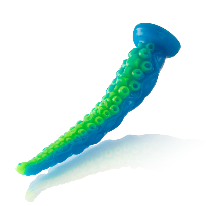 EPIC - SCYLLA DILDO TENTÁCULO FINO FLUORESCENTE TAMANHO PEQUENO