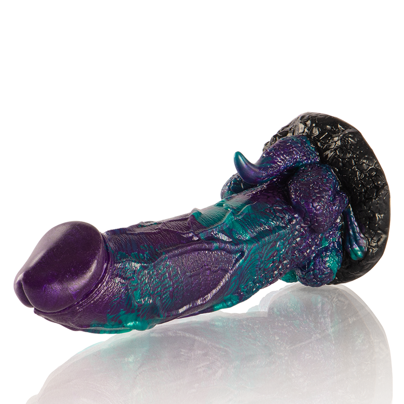 EPIC - BASILISK DILDO DUPLO PRAZER ESCAMOSO TAMANHO GRANDE