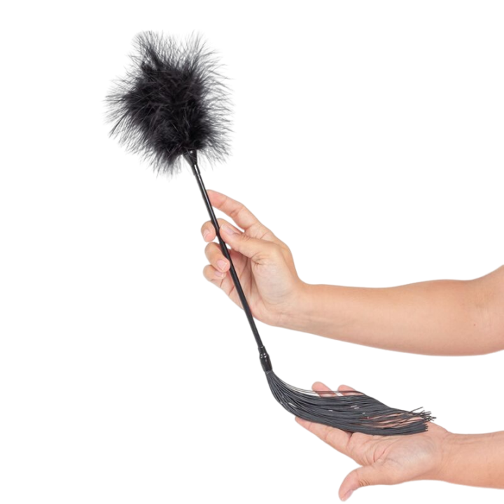 Juego Secreto - Duster + Chicote Preto