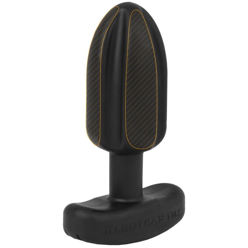 ELECTRASTIM - PLUG ANAL TARTARUS CUATRIPOLAR SILICONA NEGRO