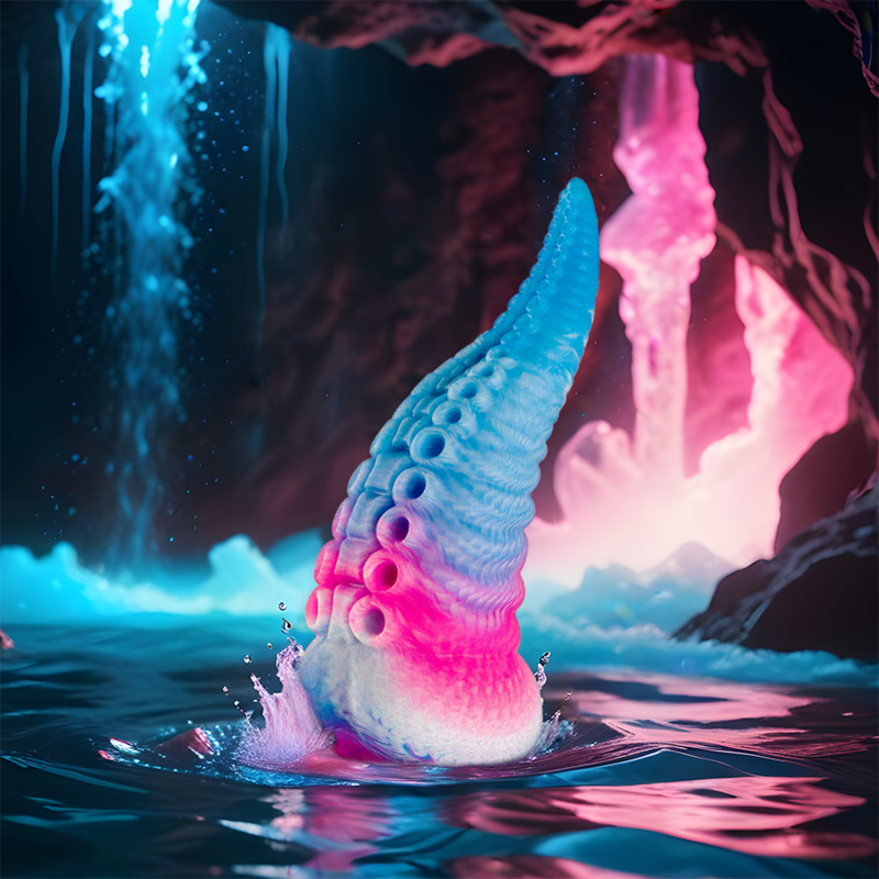 EPIC - PHORCYS DILDO TENTÁCULO AZUL TAMANHO PEQUENO