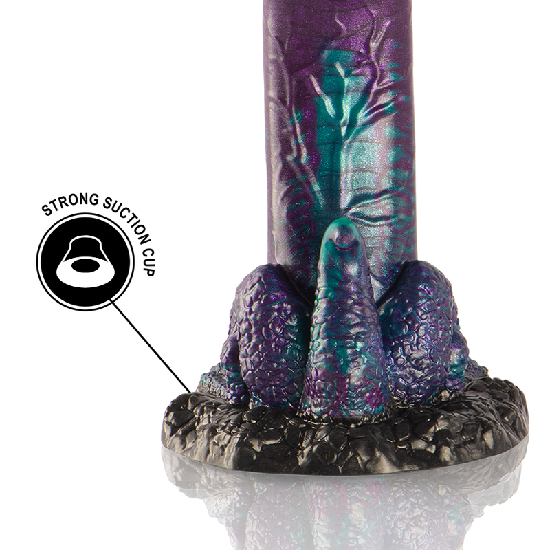 EPIC - BASILISK DILDO DUPLO PRAZER ESCAMOSO TAMANHO PEQUENO