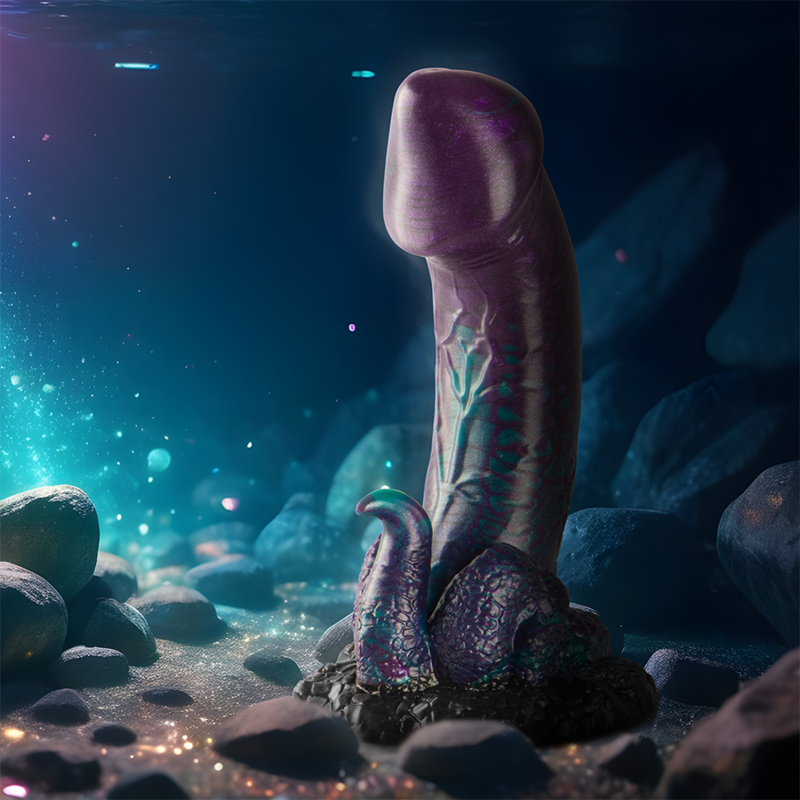 EPIC - BASILISK DILDO DUPLO PRAZER ESCAMOSO TAMANHO PEQUENO