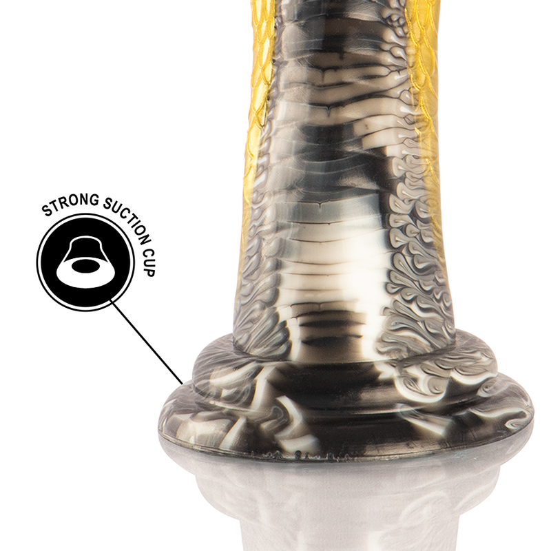 EPIC - DRAKON DILDO COBRA AMARELA