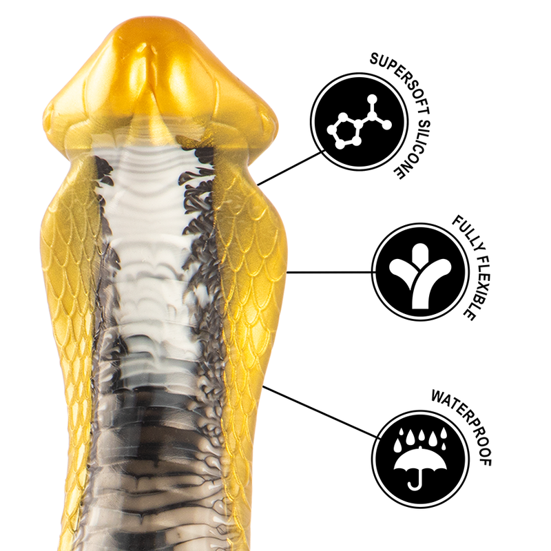EPIC - DRAKON DILDO COBRA AMARELA