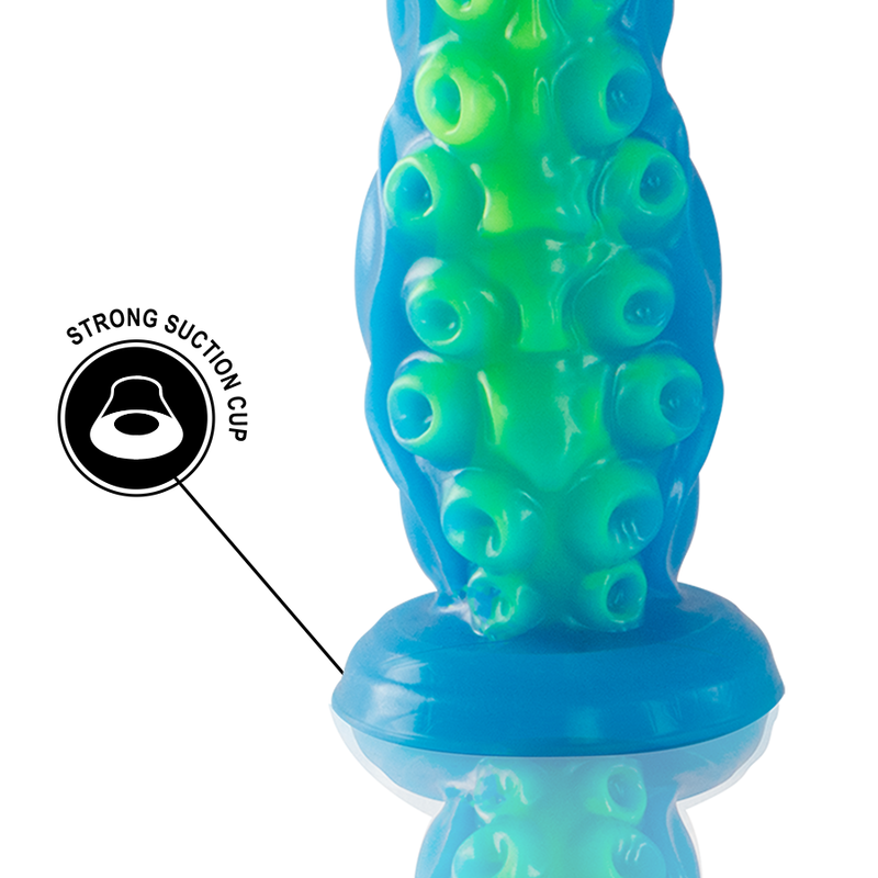 EPIC - SCYLLA DILDO TENTÁCULO FINO FLUORESCENTE TAMANHO GRANDE