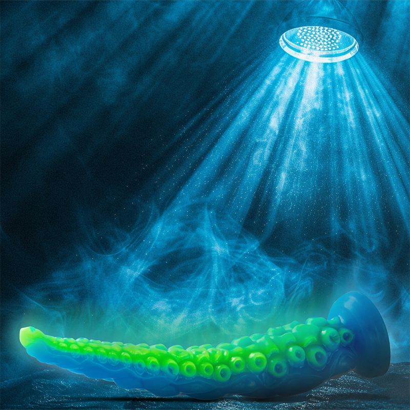 EPIC - SCYLLA DILDO TENTÁCULO FINO FLUORESCENTE TAMANHO GRANDE
