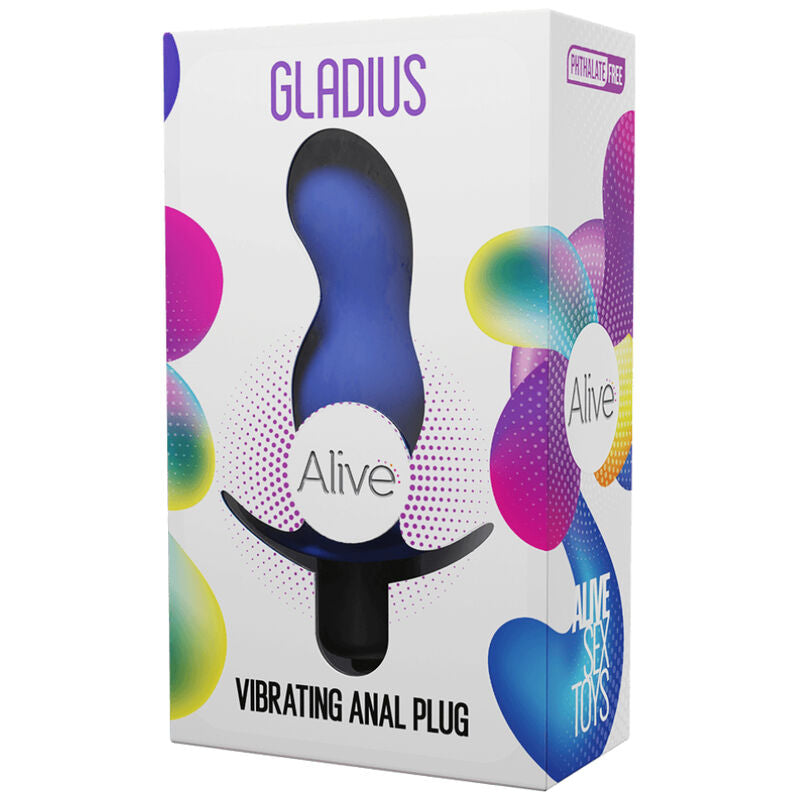 VIVO - PLUG VIBRADOR ANAL GLADIUS