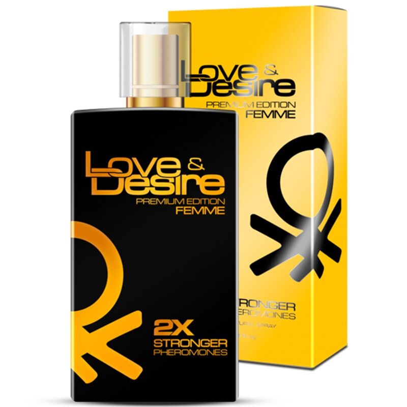 Euro1sex - Feromonas De Perfume Ouro Love E Desire Para Ela 100 Ml