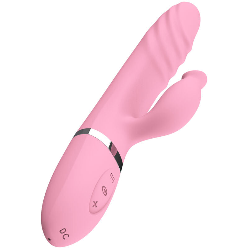 Armony - Vibrador y Thrusting com Lengua de Efecto de Calor Rosa