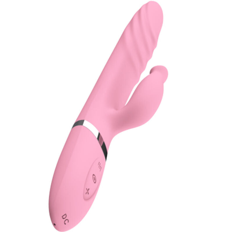 Armony - Vibrador y Thrusting com Lengua de Efecto de Calor Rosa