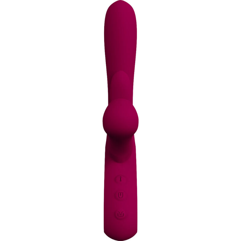 ARMONY - VIBRADOR DE IMPACTO SWING E ESTIMULADOR DUPLO MODELO 1 BURDEOS