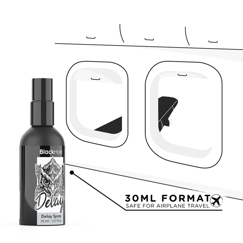 AGUJERO NEGRO - SPRAY RETARDANTE STUDY FORTE 30 ML