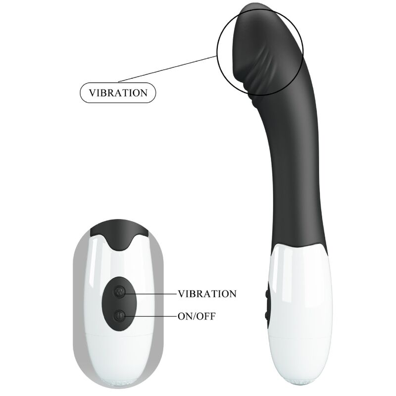 PRETTY LOVE - ELEMENTAL VIBRADOR G-SPOT 30 MODOS BLANCO