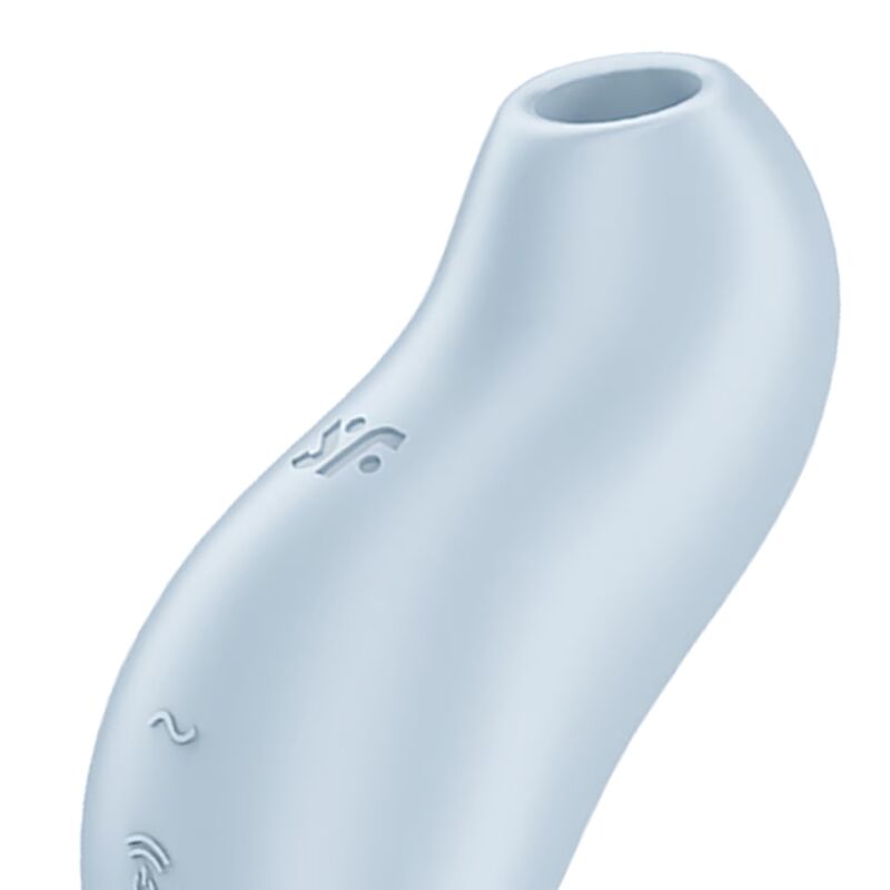 SATISFYER - POCKET PRO 1 ESTIMULADOR CLITORIANO AZUL CLARO