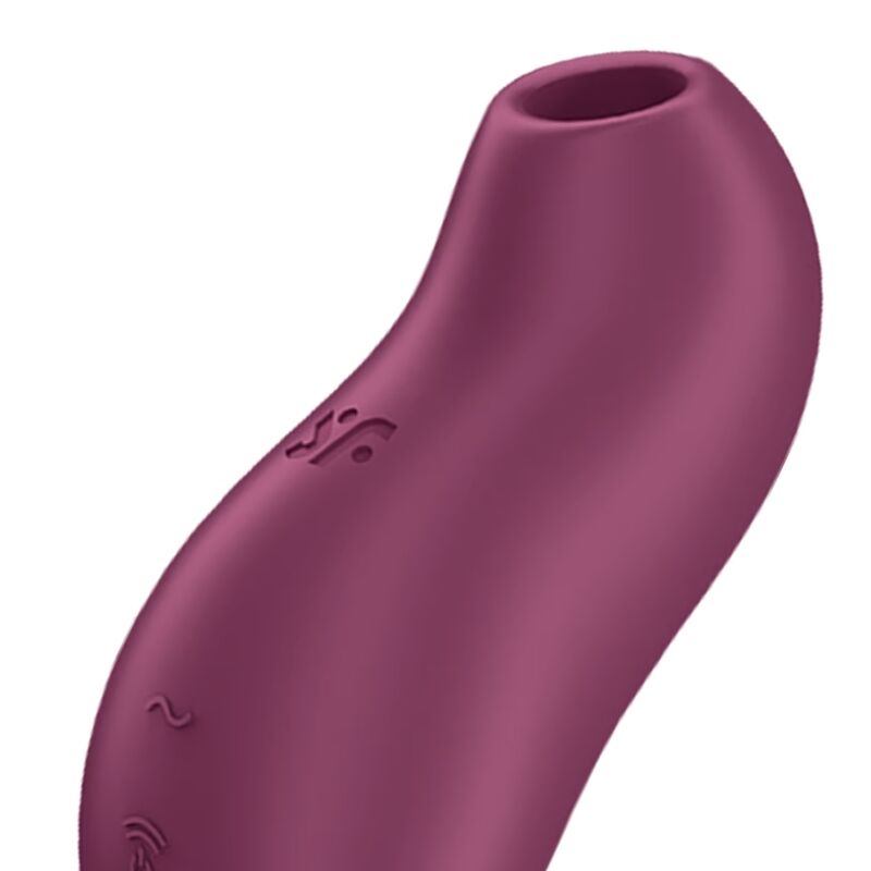 SATISFYER - POCKET PRO 1 ESTIMULADOR DE CLITÓRIS GRANATE