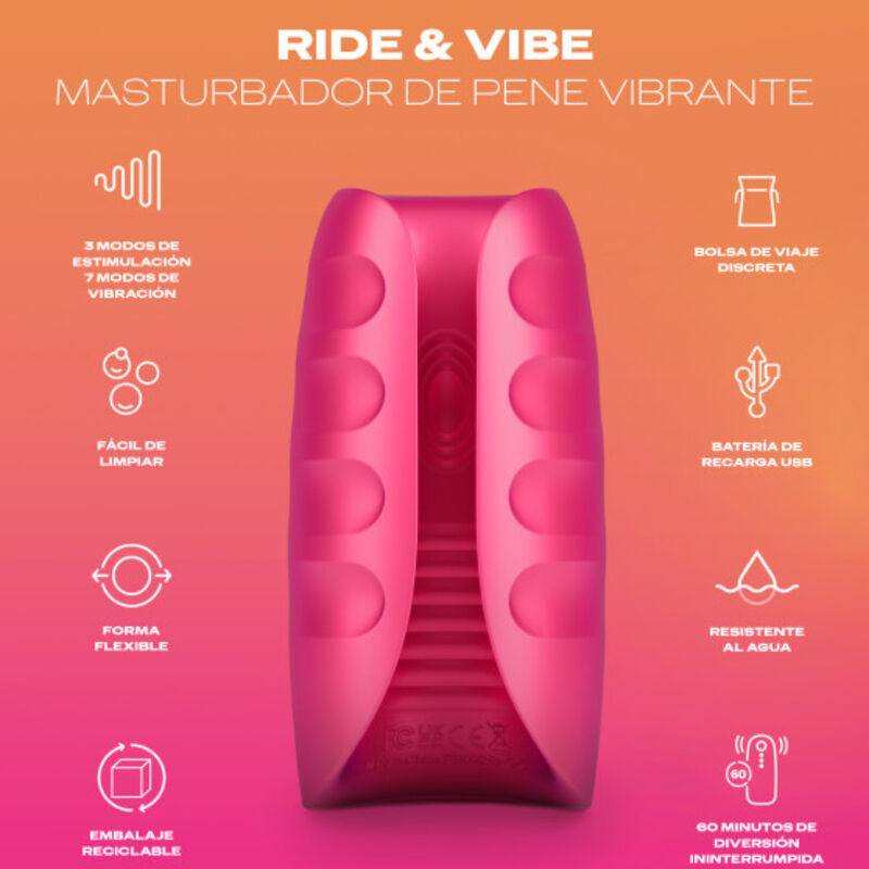 MASTURBADOR VIBRADOR DUREX - JUGUETE DE PASEO Y VIBRACIÓN