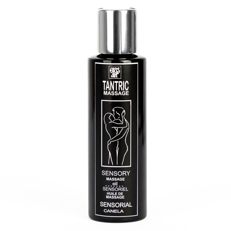 EROS-ART - ÓLEO DE MASSAGEM TÂNTRICO NATURAL E AFRODISÍACO CANELA 100 ML - Sex Shop Sexy