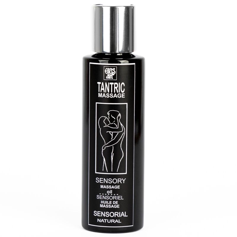 EROS-ART - ÓLEO DE MASSAGEM TÂNTRICO NATURAL E AFRODISÍACO NEUTRO 100 ML - Sex Shop Sexy