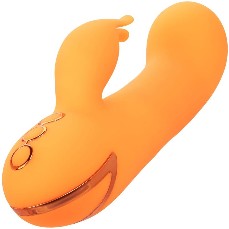 CALEXOTICS - MONTECITO MUSE VIBRADOR RABBIT LARANJA BY CALIFORNIA DREAMING