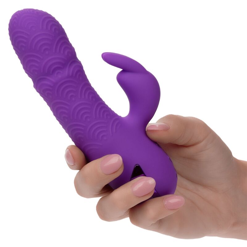 CALEXOTICS - MANHATTAN BEACH MARVEL VIBRADOR RABBIT ROXO BY CALIFORNIA DREAMING