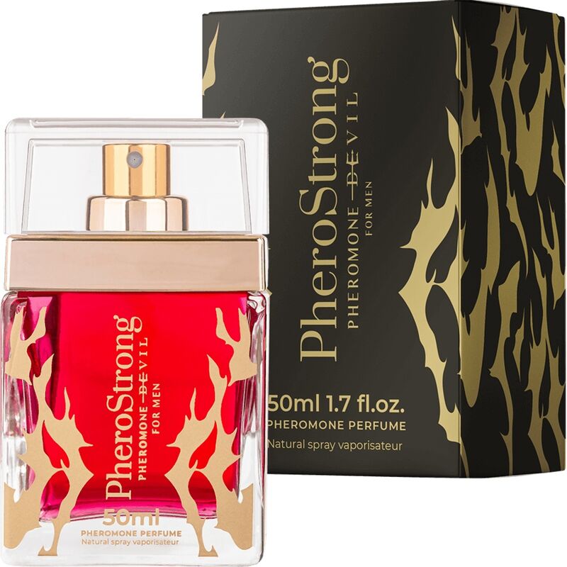 PHEROSTRONG - PERFUME COM FEROMONAS DEVIL PARA HOMEM 50 ML