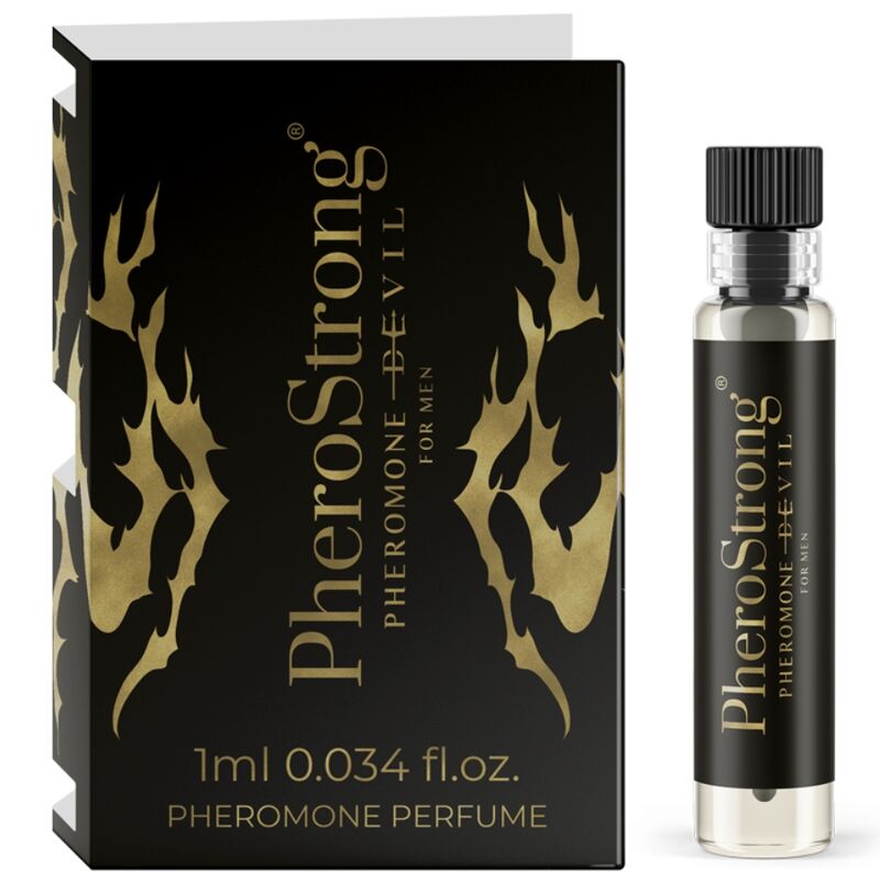 PHEROSTRONG - PERFUME COM FEROMONAS DEVIL PARA HOMEM 1 ML