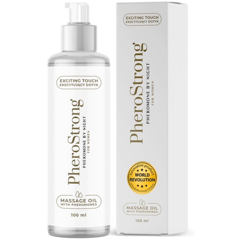 PHEROSTRONG - ÓLEO DE MASAJE NOITE PARA MUJERES 100 ML