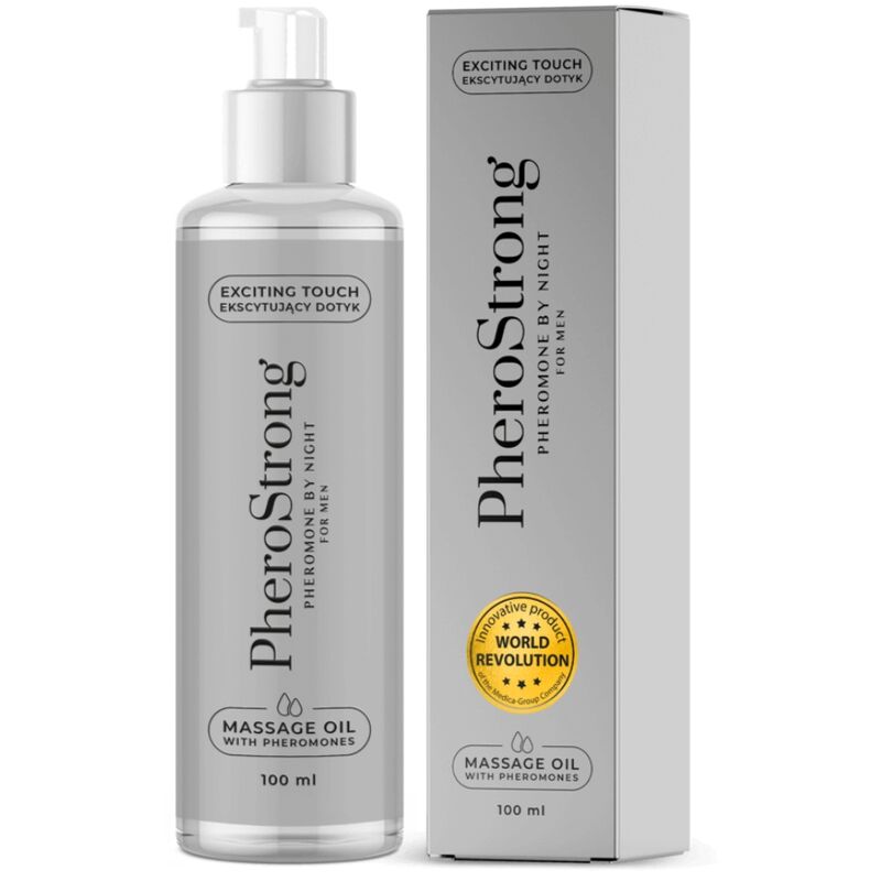 PHEROSTRONG - ÓLEO DE MASAJE NOITE PARA HOMEM 100 ML